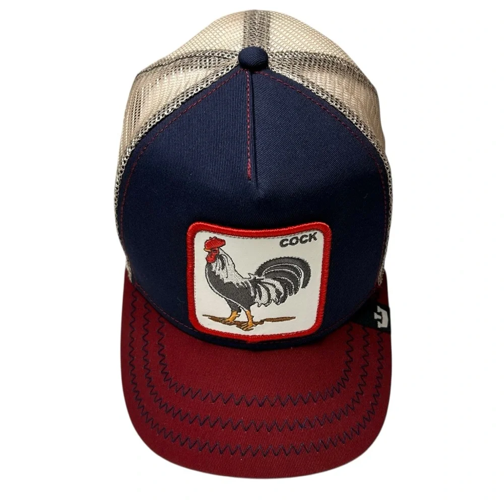GOORIN BROS | “Rooster” 😏 Snapback - Navy + Red - OS